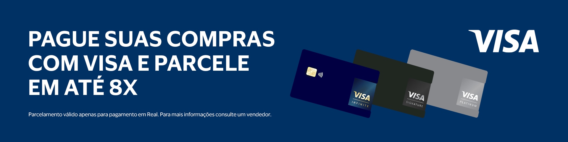 Parcele com VISA